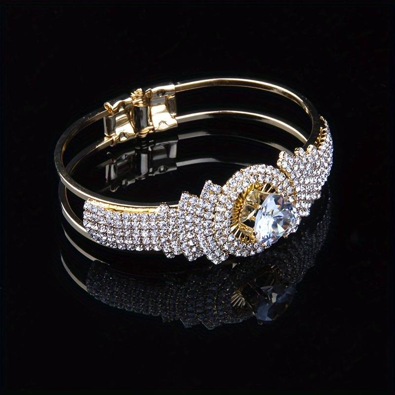 Модный и популярный браслет Super Luxurious Claw Chain Welding Heart-Shaped Round Bracelet