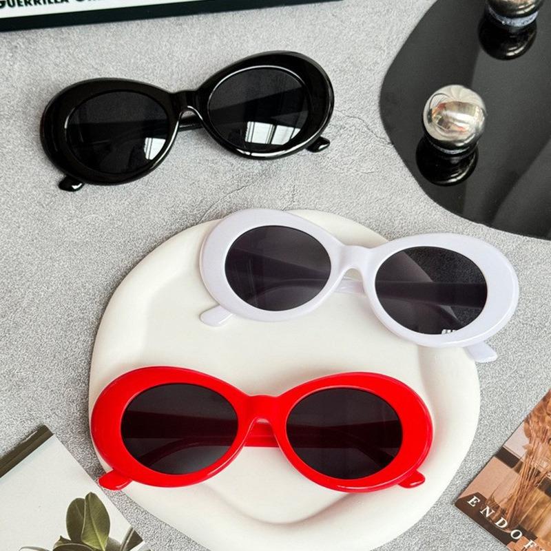 Stylish Women'S Small Frame Oval Sunglasses Latest Cool Multi Color Design Glasses Classic Style Designer Shades Uv400 Protection Eye Wear