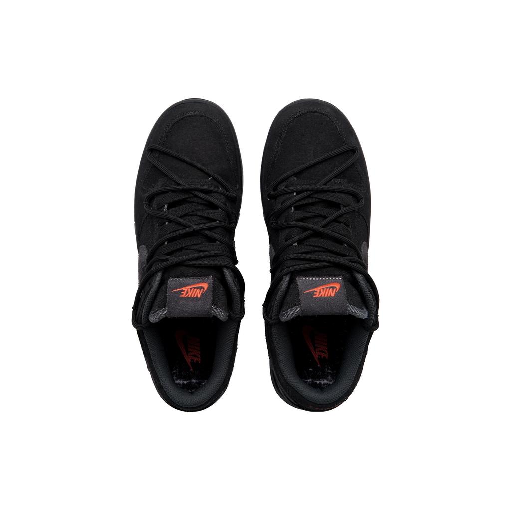 Nike Dunk 'Hacker Deconstruction' Abrasion Resistant Low top Skateboard Shoes Men's Black IB7720-110(Team734-)
