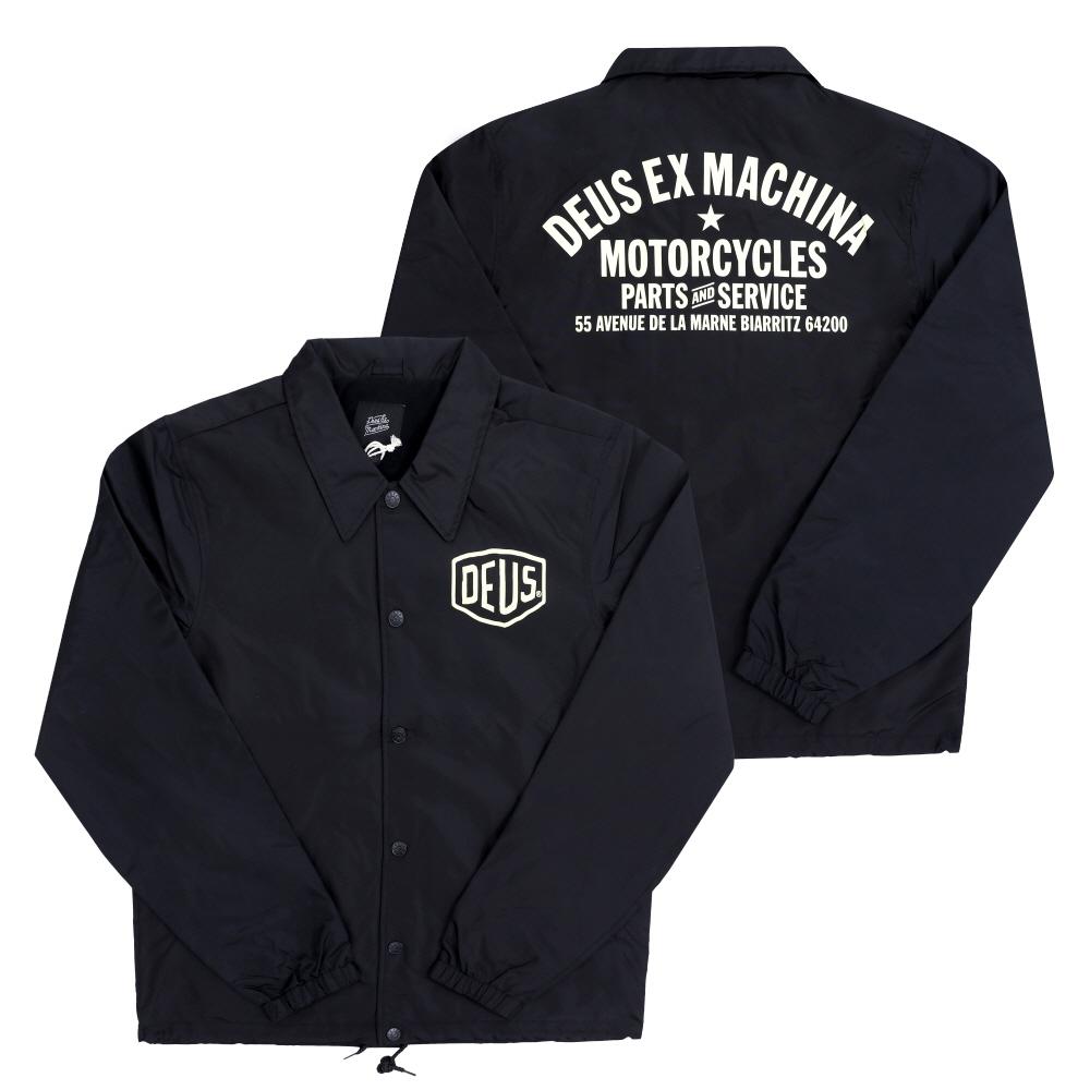 DeuS Ex Machina Coach Jacket Men S Dmw46821g Blk