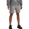 Under Armour Solid Mid-Rise Drawstring Casual Shorts Men Shorts Gray 1379779-025