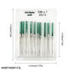 Иглы для швейных машин Flying Tiger с защитой от проскальзывания для эластичных тканей - Дизайн "Бабочка"