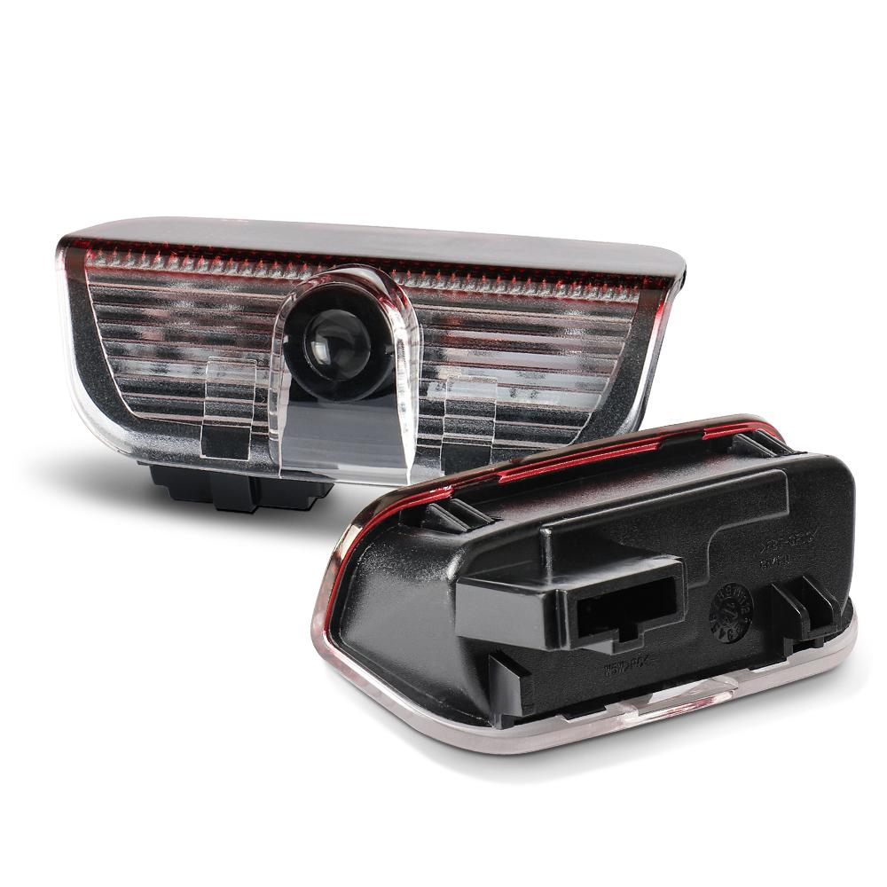 2pcs Car Door HD Welcome Light Laser Projector For Volkswagen VW Jetta Lavida Bora polo passat b6 b8 mk6 golf R Rline accessorie yzk045