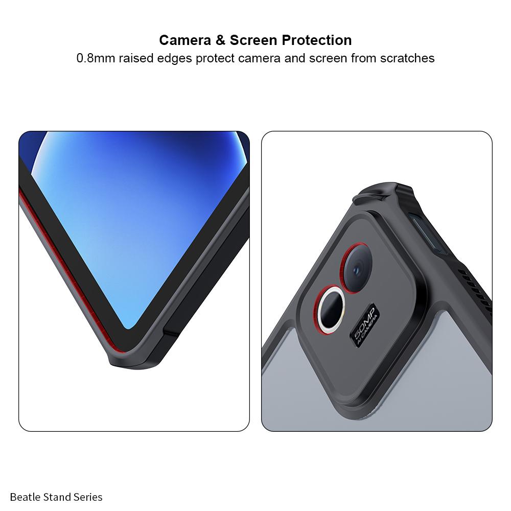 Чехол-книжка XUNDD для Xiaomi Pad 8 / 8 Pro Кожаный с подставкой TPU + PC Защита с подушками безопасности Чехол для планшета