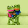 Плюшевая кукла Пепе Лягушонок, мягкая игрушка для украшения дома