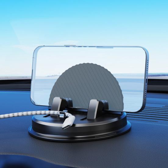 Автомобильный держатель для телефона на приборную панель, вращающаяся на 360 градусов подставка для телефона, универсальный держатель для мобильного телефона для смартфона