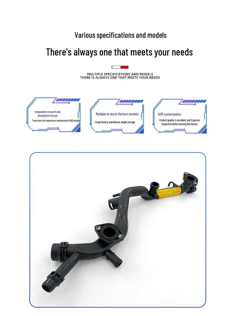 Coolant Hose 06E121045T for Car Accessories - 122366 Coolant Pipe/Water Hose