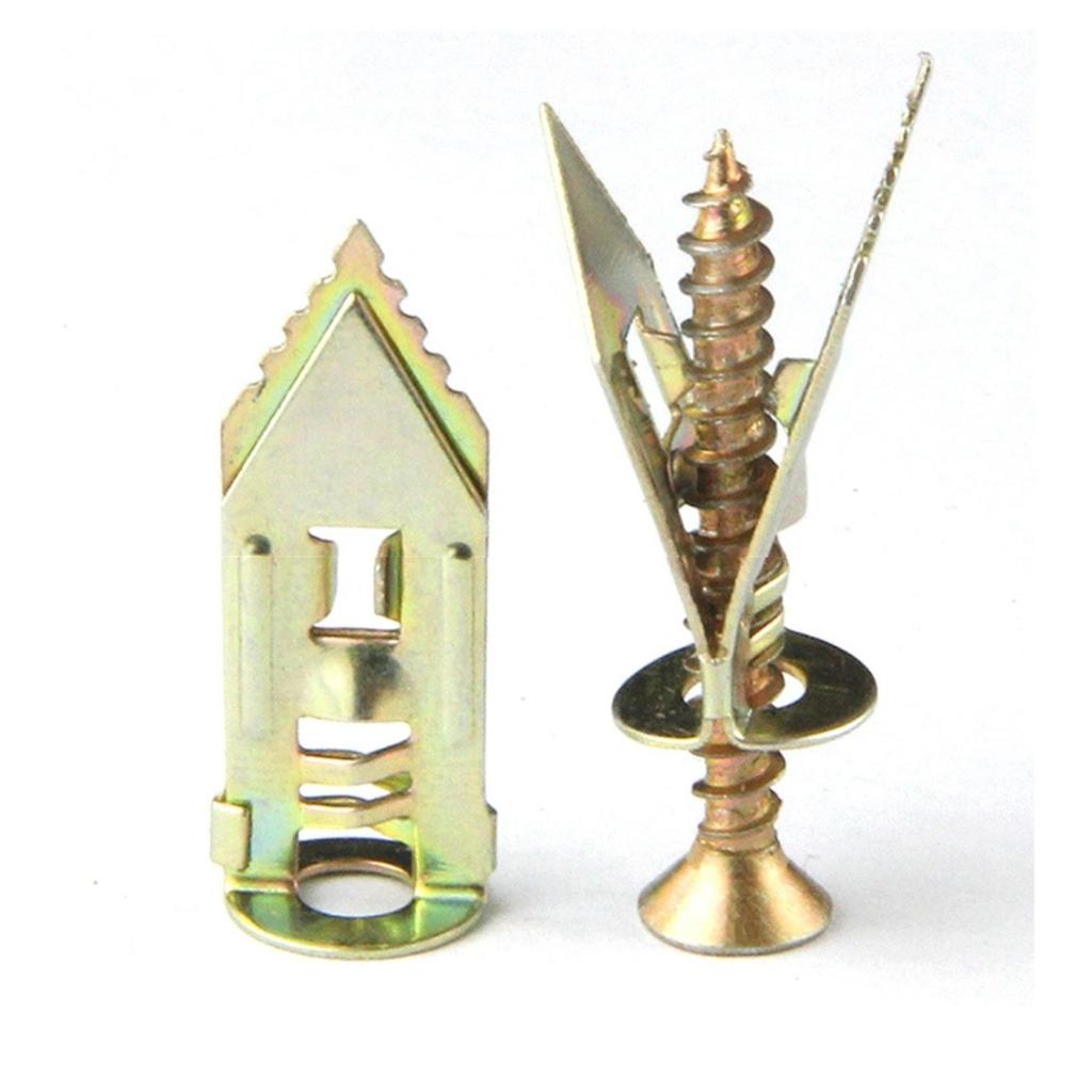 Самосверлящие анкеры для гипсокартона, шурупы и анкеры для гипсокартона, анкеры для гипсокартона, настенные анкеры для гипсокартона и дверные петли, инструмент Easy