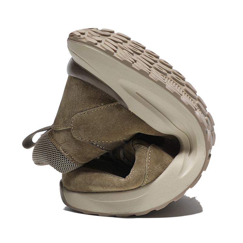 38-45 Мужские кожаные ботинки в стиле хип-хоп, дышащая повседневная обувь в стиле ретро, повседневная обувь больших размеров, легкие ботильоны