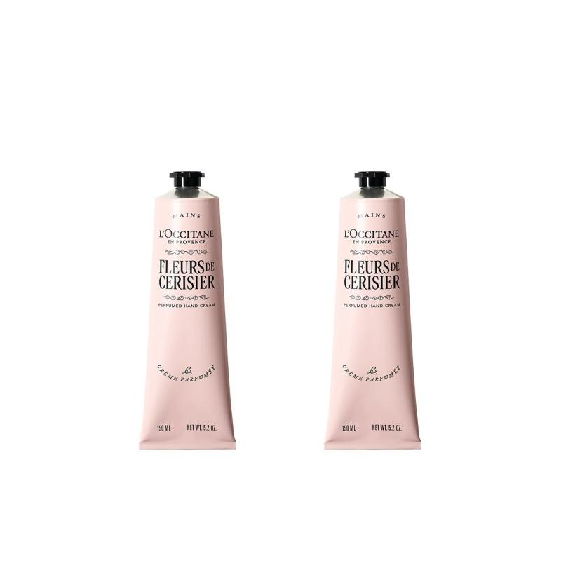 L'Occitane Sweet Sakura Fragrance Hand Cream Fragrance Moisturizing Repair Moisturizing Soothing Retention 150ml * 2