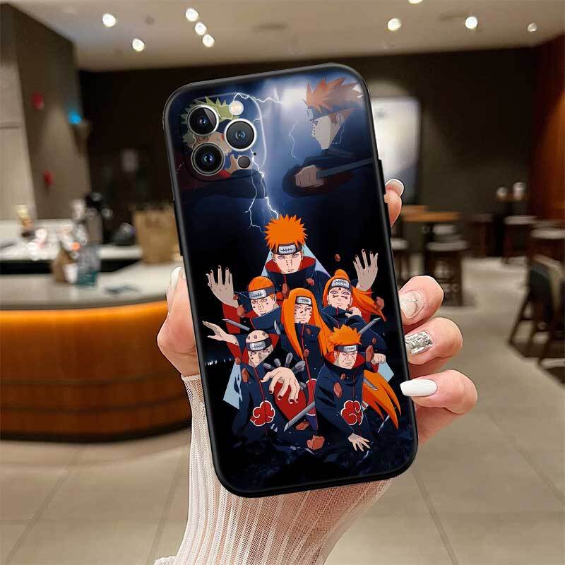 Anime Naruto Akatsuki Phone Case for Redmi Note 12 12S 12C 13 13C 13R 14 14S 14R 14C 11A 13X A3 A3X A4 A5 Pro Max Plus