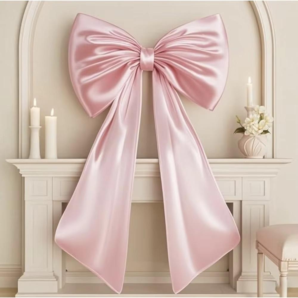 Hanging Ornaments Large Bow Decor Wall Pendant Giant Ribbon Tie  Birthday Party