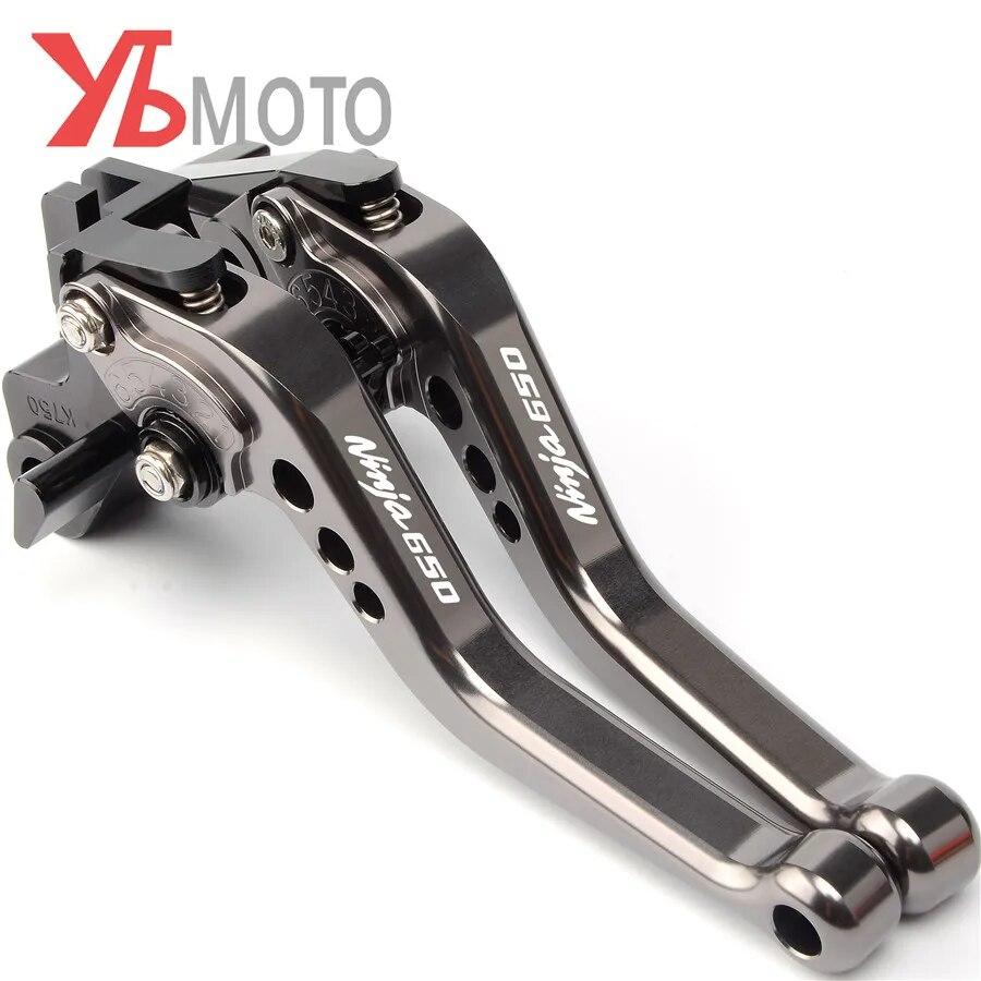 Мотоциклетные тормозные рычаги с ЧПУ для KAWASAKI NINJA 650 650R ninja650 2017 2018 2022, аксессуары