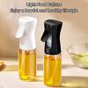 500ml Black Kitchen Oil Bottle Cooking Oil Spray 200ml Pneumatic Spray Bottle Fitness Barbecue Spray Oil Dispenser for Barbecue