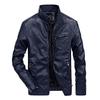 New Leather Jacket Men's Autumn and Winter Korean Style Trendy Slim Pu Leather Jacket Young Handsome Casual Men's Jacket