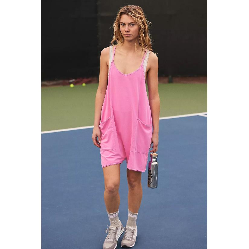 Летняя повседневная верхняя одежда из чистого хлопка для фитнеса, быстросохнущий костюм для занятий йогой, комбинезон