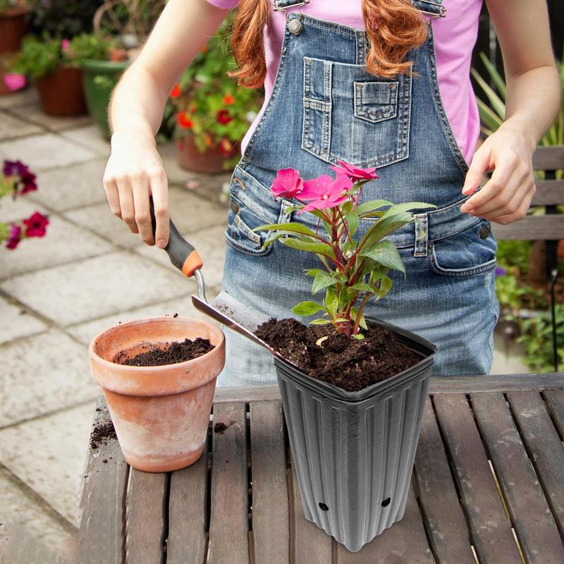 10 шт. стаканчики для рассады, садовые лотки для посадки семян, для садовых цитрусовых саженцев и цветочные горшки для посадки