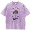 Santa Barbara Est Calicornia Print Mans Tees Soft Chic Tee Clothing Breathable Normcore T-Shirts Comfort Tops