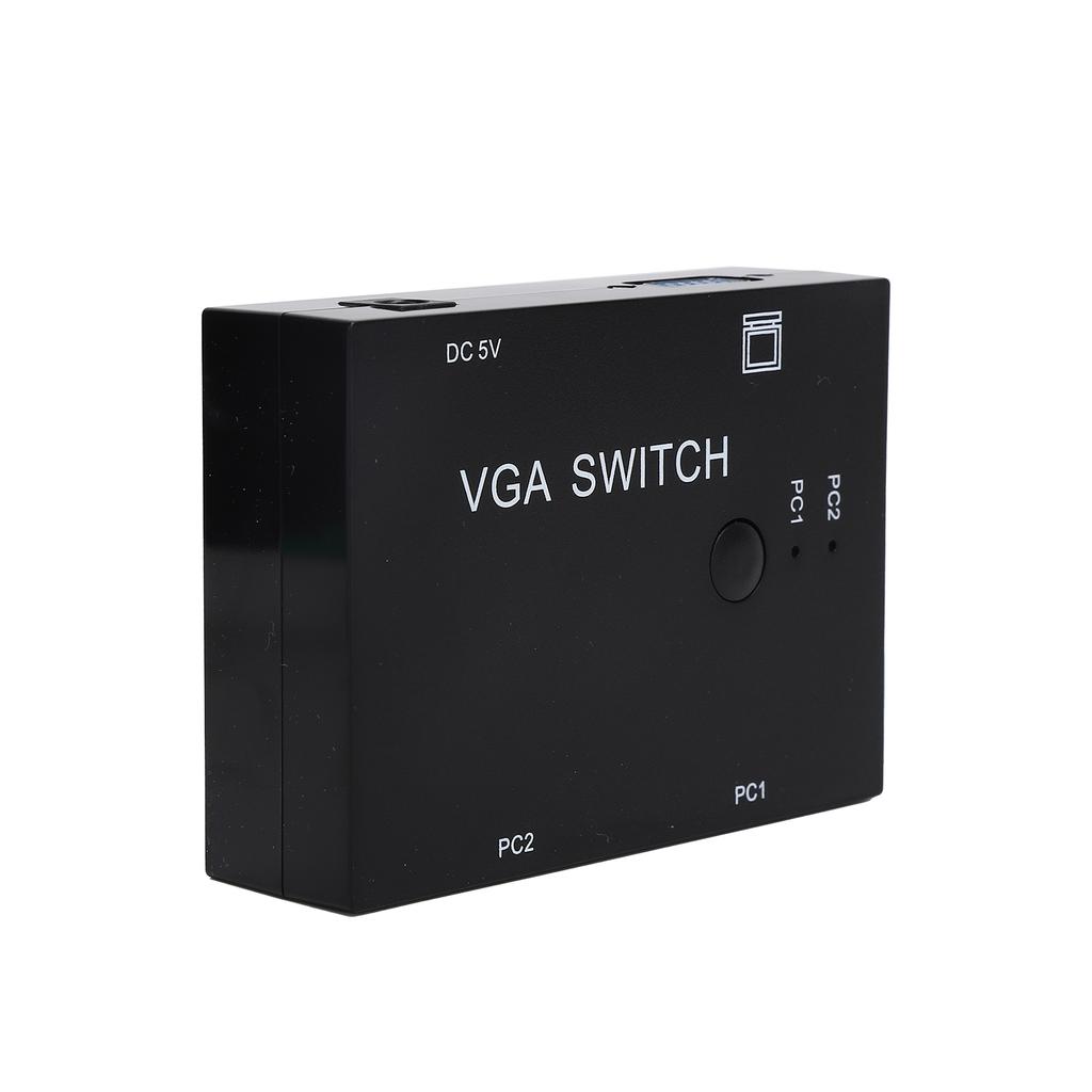 VGA Switcher 2 Входа +1 Выход Многокомпьютерный Хост-Конвертер 2 Хоста В 1 Дисплей Экран