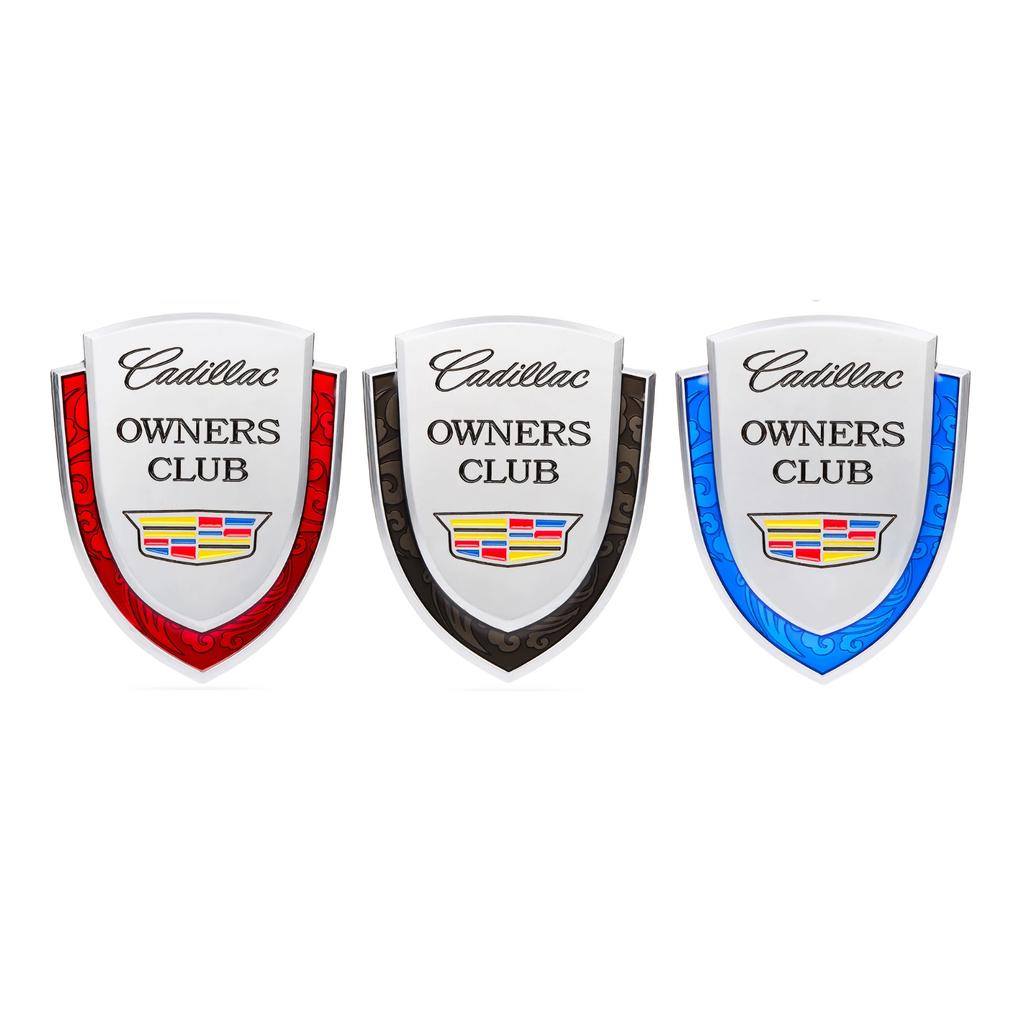 Значок-эмблема щит с логотипом автомобиля для Cadillac Seville XT4 CT4 CT5 ATS SLR STS EXT CTS Escalade Coupe Автомобильные боковые наклейки Аксессуары