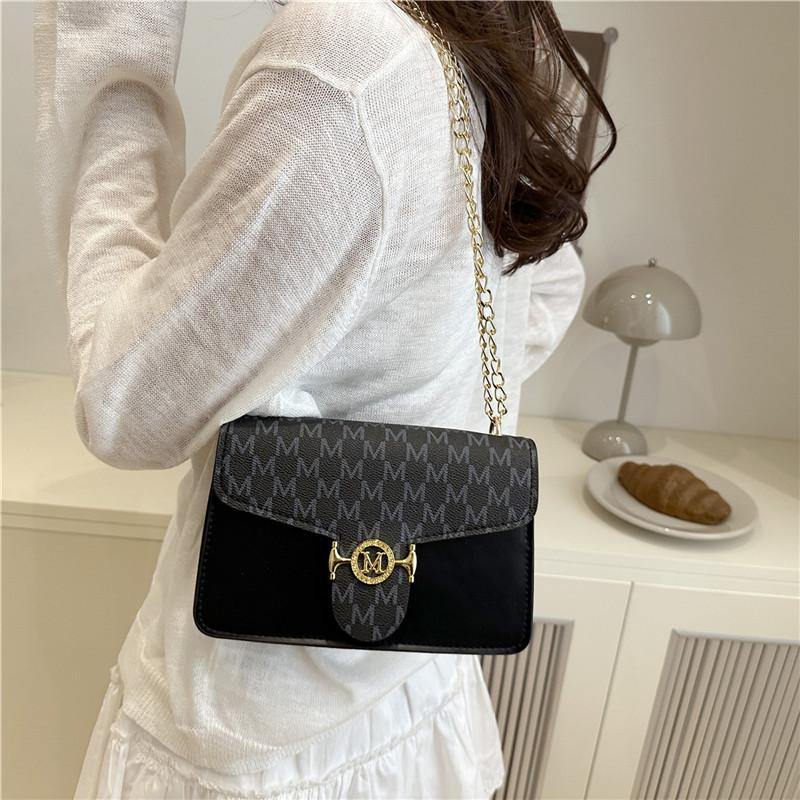 New National Style Versatile Casual Texture Retro Messenger Bag Fashion Printing Trend Chain New Chinese Shoulder Bag Women