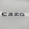 ABS For Mercedes-Benz C Class C180 C200 C220 C260 C280 C300 C320 Trunk Rear Emblem Badge Chrome Letters ZO7