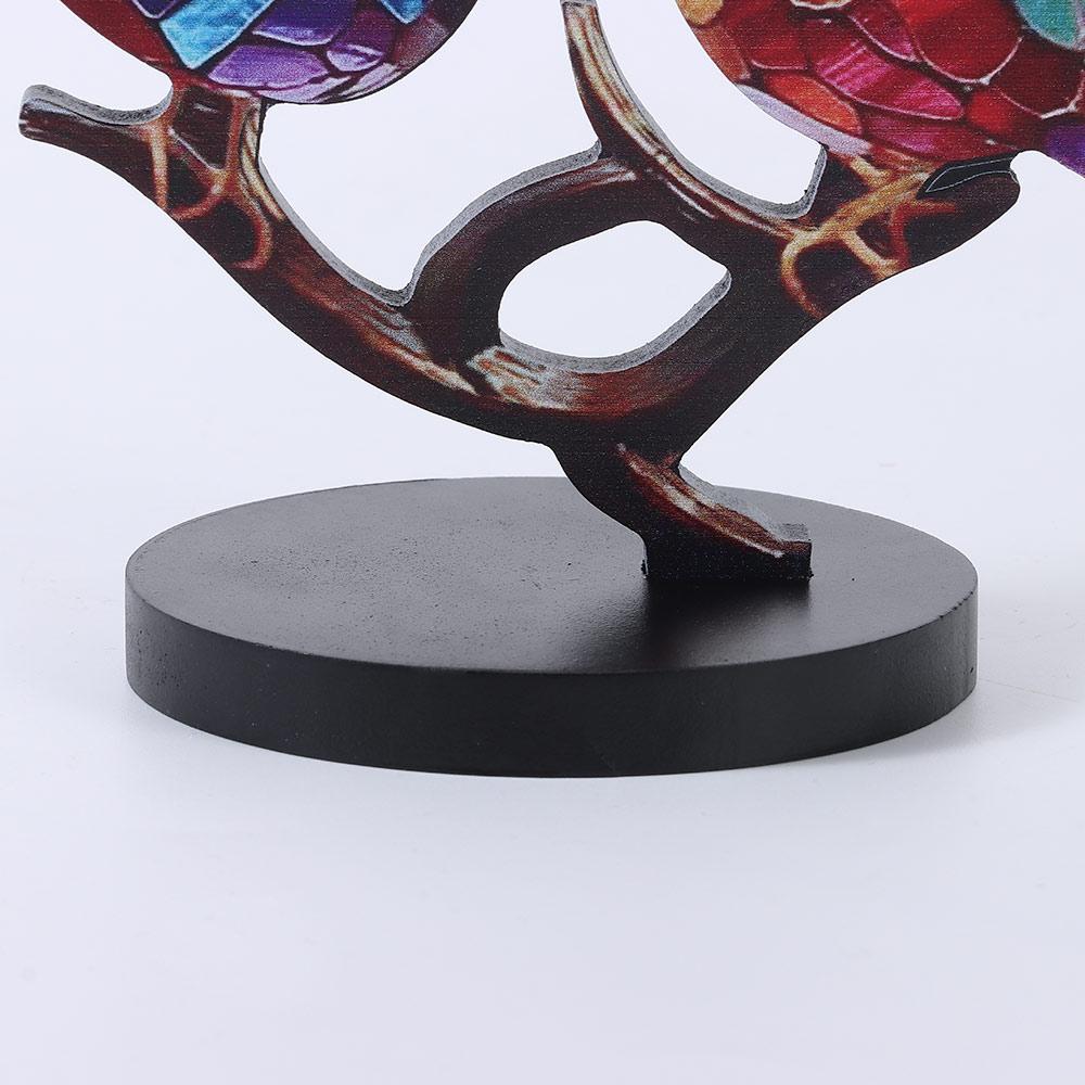 Office Modern Style Colorful Birds Ornament Desktop Decor Tabletop Bird Decoration Birds Figurine