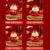 1Pcs Cute New Year'S God Of Wealth Decorative Resin Figurines Stress Relief Healing Emotions Small Ornament Ideal Gifts For Home