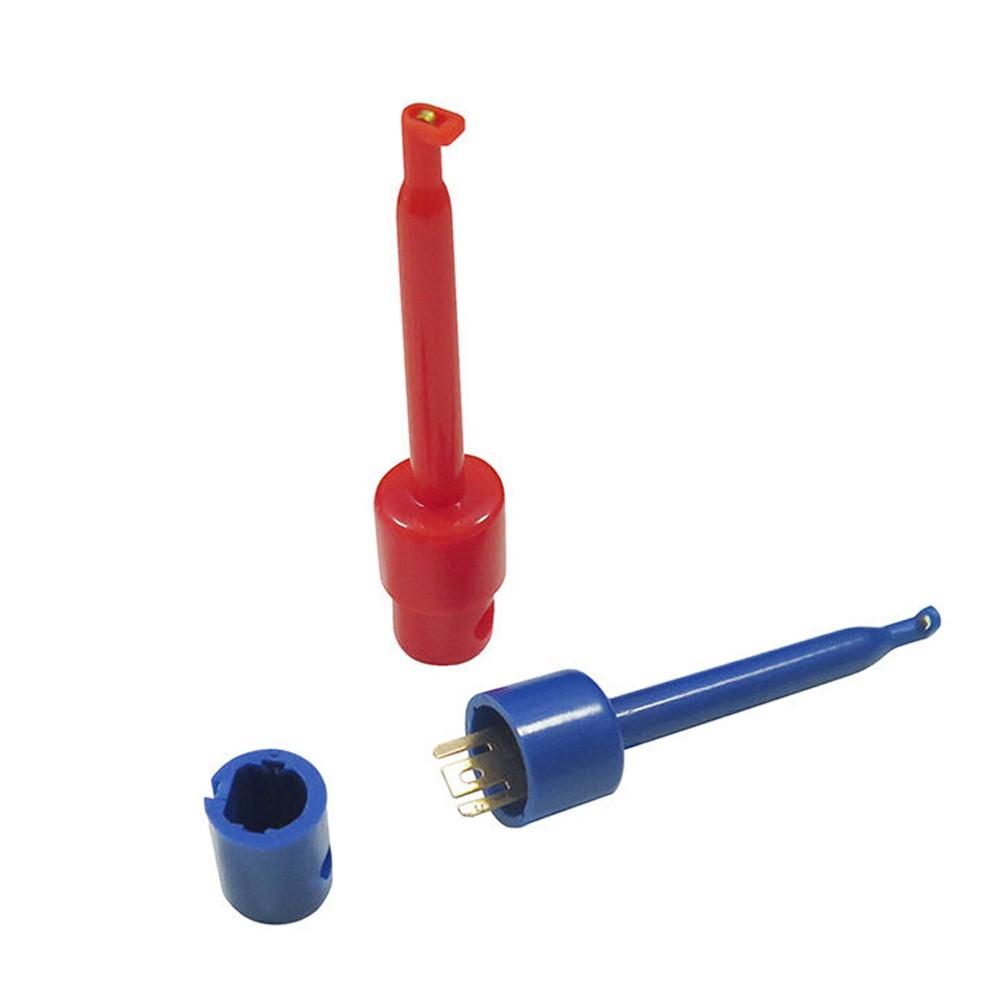 10pcs For SMD IC Test Hook Clip Mini Grabber Insulated Copper for DIY Electrical