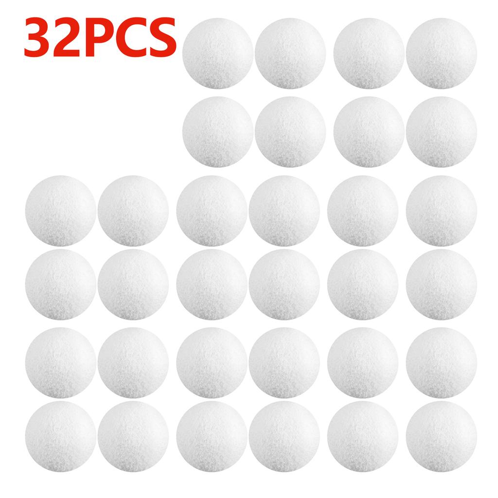 4-32 шт. Губки для фильтра бассейна, шарики для удаления пены, губка для поглощения масла, ванна, СПА, средство для очистки от масла и ила