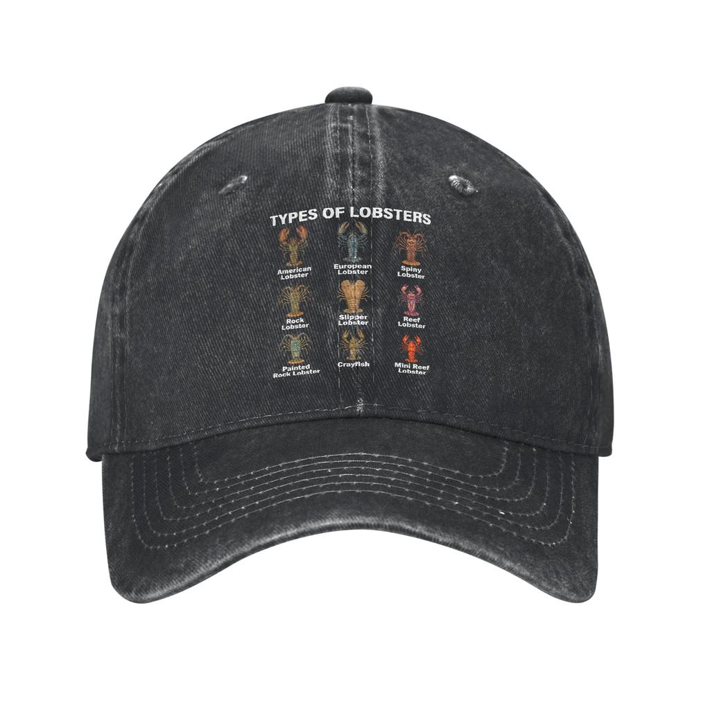 Lobster Lovers Club Baseball Caps Vintage Distressed Cotton Headwear Unisex Outdoor Workouts Adjustable Hats Cap