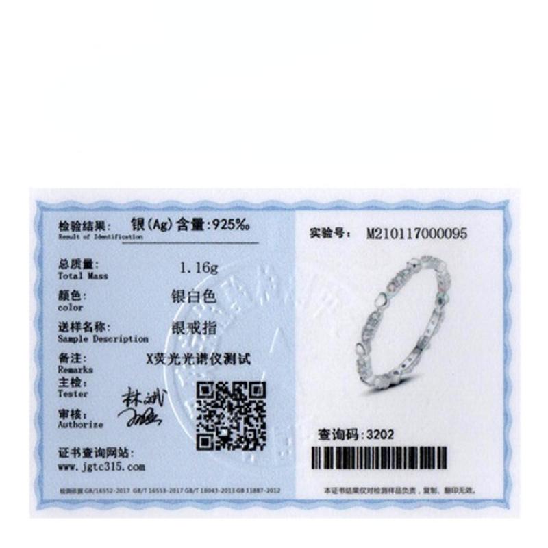Tancise Classic 925 Sterling Silver  Zircon Ring Ladies Jewelry Wedding Promise Party Gift