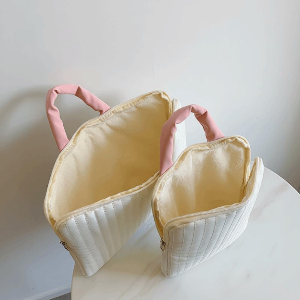 Korean Style Laptop Sleeve Cover Bag Soft Case Notebook Sleeve Pouch Laptop Accessories