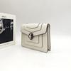 [Pre-Owned] Serpenti Forever Brass Snake Head Buckle Chain Small Calfskin Shoulder Bag - Excellent #1VH35K0