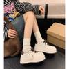 Height increase 5.5CM thick-soled women's 2026 spring new versatile board shoes non-slip casual sports shoes