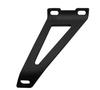 Universal Motorcycle Muffler Silencer Aluminum Bracket, Stay, Bracket, (Black)