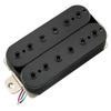 Звукосниматель Humbucker Pro Alnico 6 Без Крышки Регулируемый Шестигранный Полюс Бридж PU для Электрогитары Черный HH-HEXA,