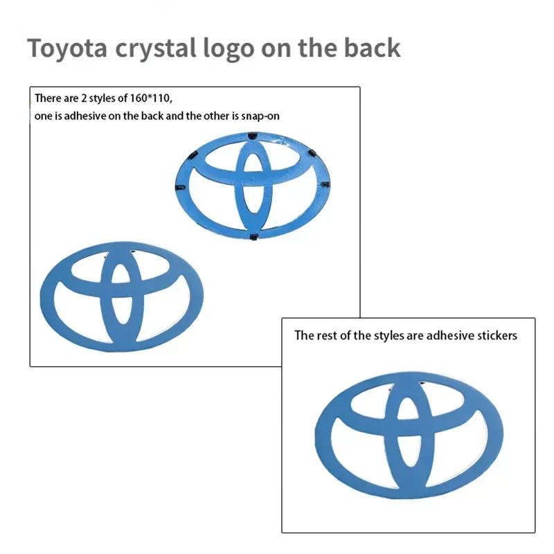 1 шт. 3D ABS Автомобильная передняя решетка багажник Логотип Эмблема Для Toyota RAV4 Camry Corolla Levin Yaris Reiz Vios Highlander CHR Prius аксессуар