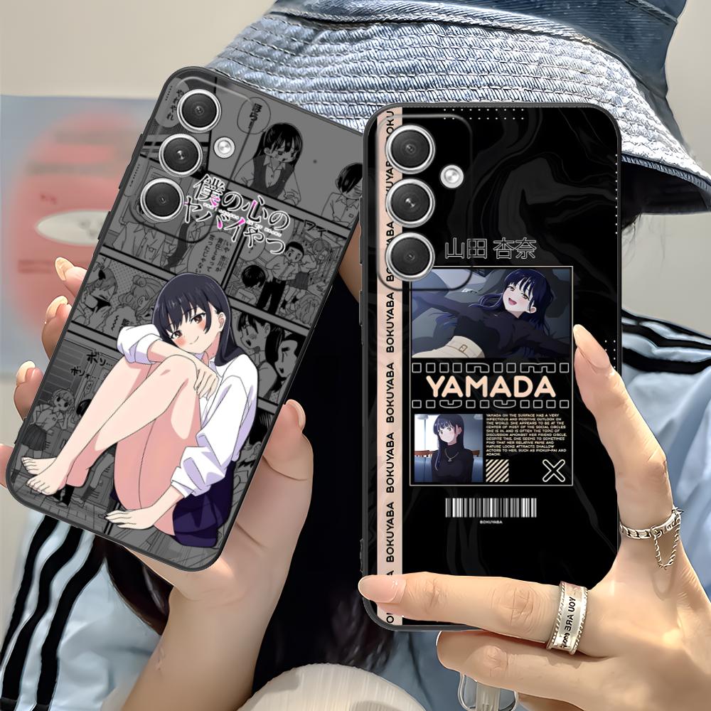 Bokuyaba Anna Yamada Phone Case for Samsung Galaxy S25 S24 S23 S22 S21 S20 Note20 Plus FE Ultra Colour Printing Pretty Cover
