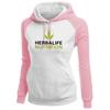 Fleece Hoodie Men Women Raglan Sleeve Oversized Pullover With Kangaroo Pocket Casual Wear