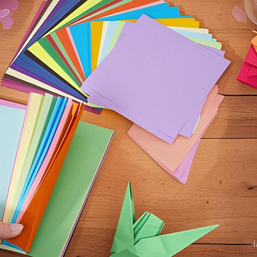 100 листов 7,5"x7,5" квадратная бумага для оригами, цветная двухсторонняя складная бумага для творчества и поделок, офисные принадлежности «сделай сам»