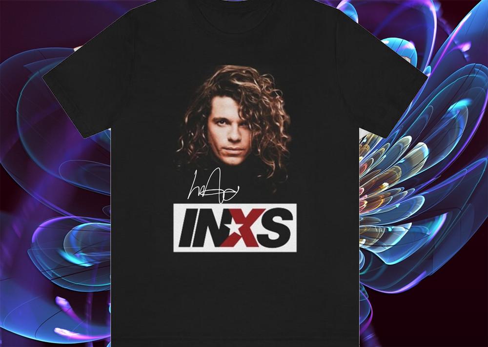 INXS Michael Hutchence signature Black men S-4XL cg719 Unisex T-Shirt