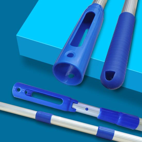 Штанга для щетки бассейна Противоскользящие соединения Детали Алюминиевый сплав Очистка бассейна 45720 Секции Телескопическая