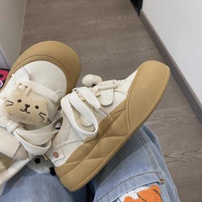 Дофаминовый Гочао нишевый оригинальный уродливый милый KT маленькая рыбка обувь с большой головой женская новая осенняя платформа пухлики