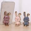 ABS Bunny Finger Ring Holder Mobile Phone Holder Phone Back Sticker Pad
