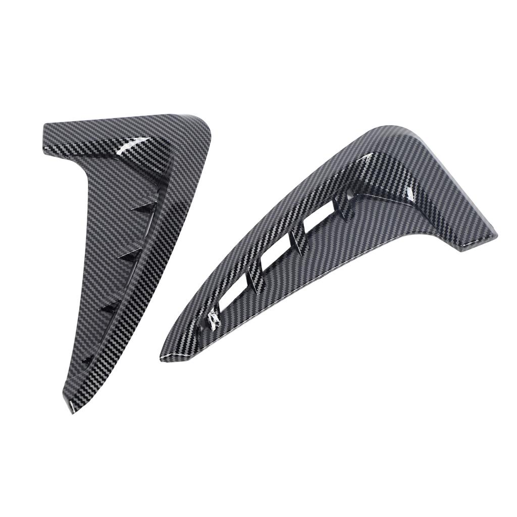 2PCS Car Front Side Vent Cover Decorative Gills Side Wing Vent Trim for X5 F15 M Sport 2014 to 2018