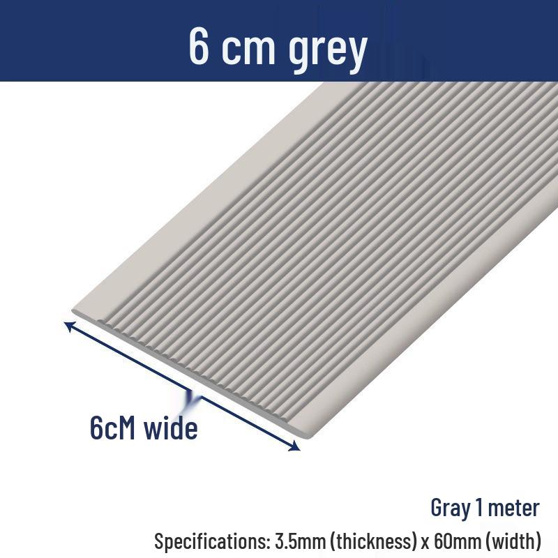 Самоклеящаяся ПВХ противоскользящая накладка на кромку ступени для детских садов