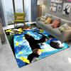 Синий замок Футбол Аниме Мультфильм Ковер Коврик для Дома Гостиная Спальня Диван Придверный коврик Декор,Ковер для игровой зоны ребенка Противоскользящий коврик для пола