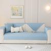 Summer Ice Silk Sofa Cushion, Summer Cold Feeling Mat Cushion, New Living Room Leather Sofa Non-slip Cover Cloth Towel