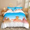 Анимационный Сериал 3D Цифровая Печать Комплект Постельного Белья из Трех Предметов Простыня Пододеяльник